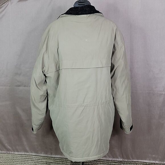 ST. JOHN'S BAY Tan Insulated Coat Large - Picture 9 of 13